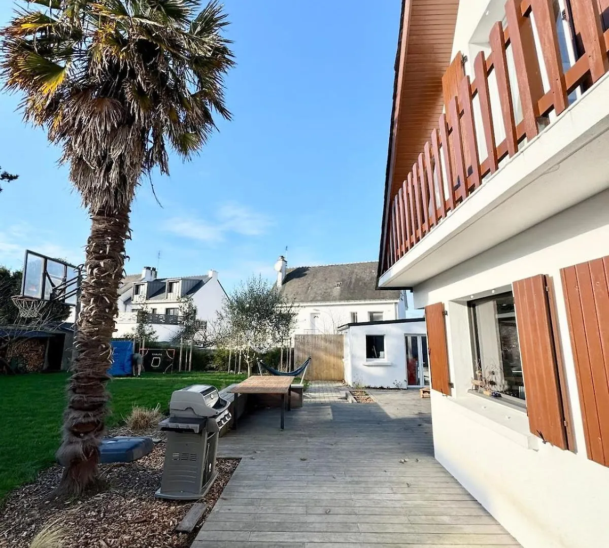 度假居 Spacieuse Maison - Jardin - 5Min Des Plages 普洛埃默尔